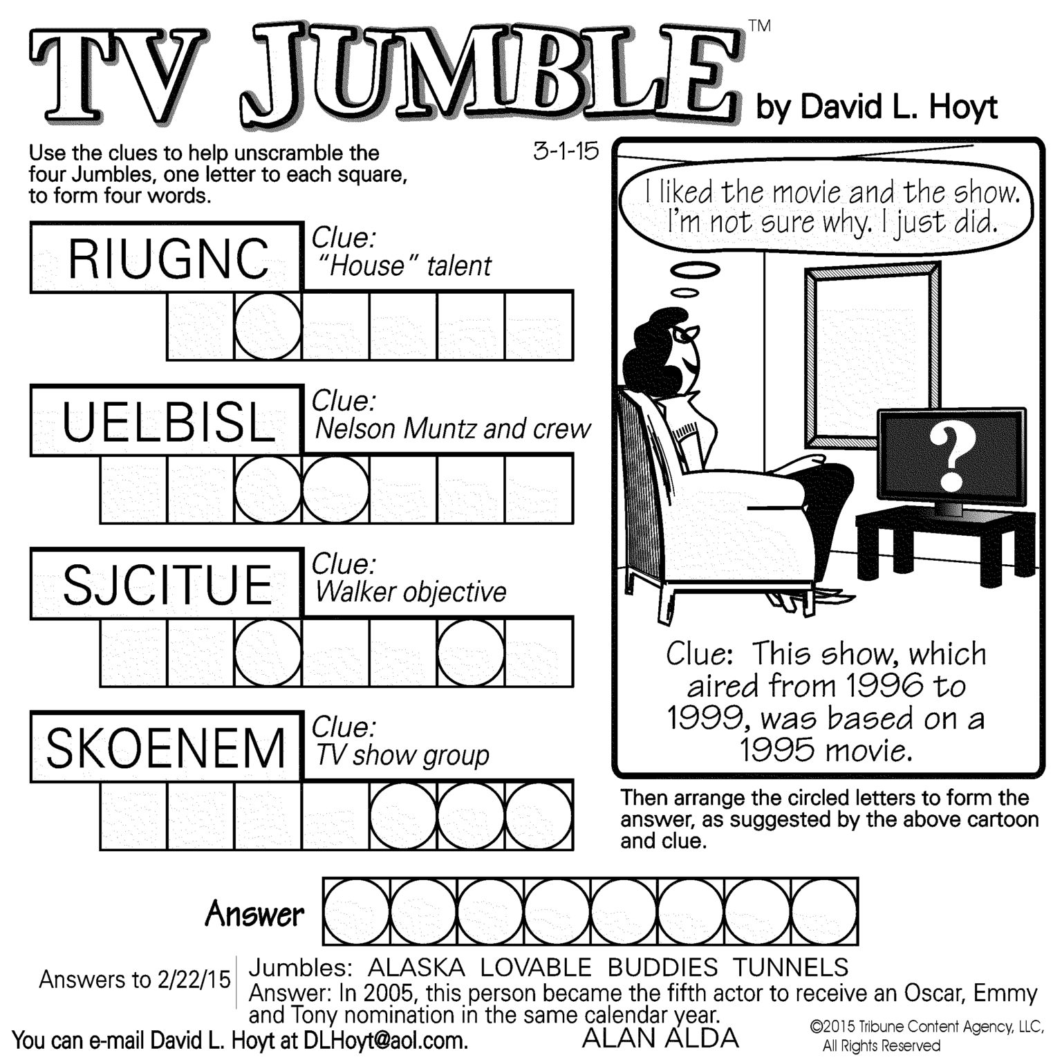 National Enquirer Crossword Puzzles Printable Printable Crossword