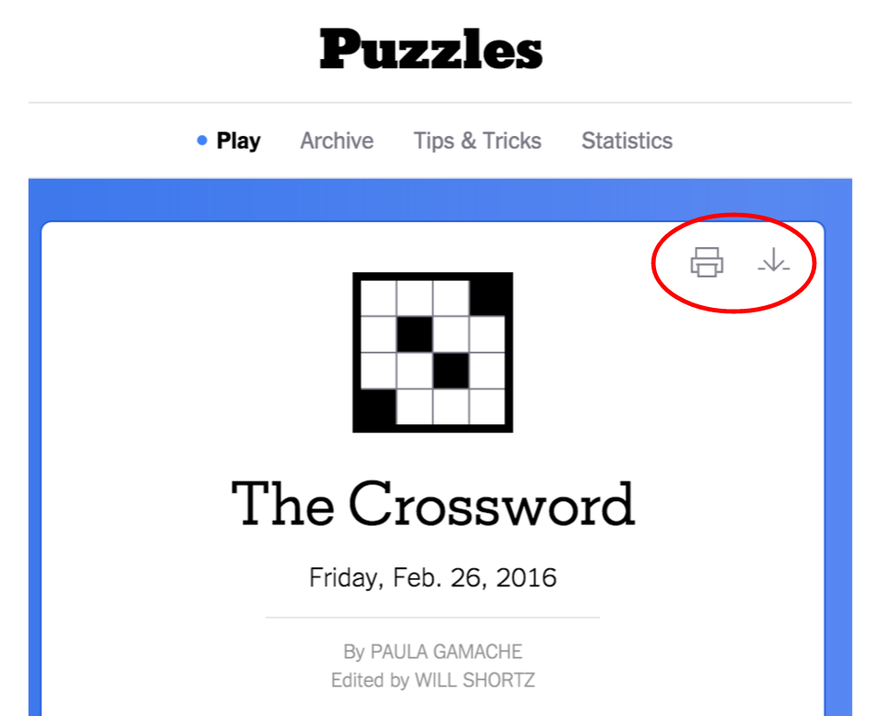New York Times Sunday Crossword Printable Rtrs online Printable Ny 