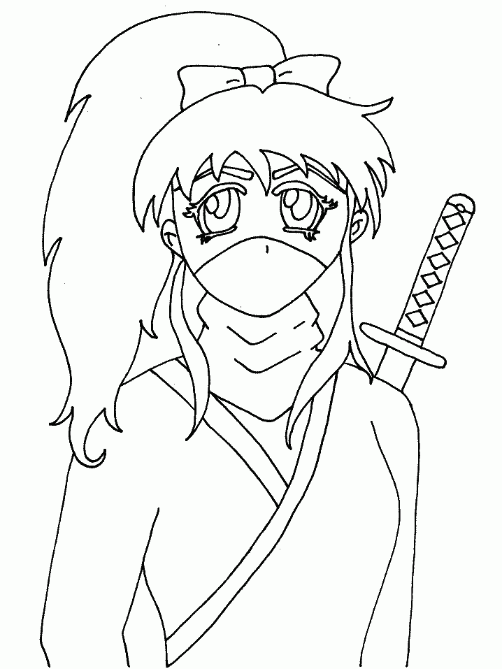 Ninja Coloring Pages For Kids Twnc6 Coloring Page Free Printable 