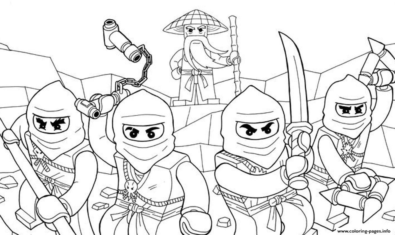 NINJAGO Coloring Pages Coloring Home