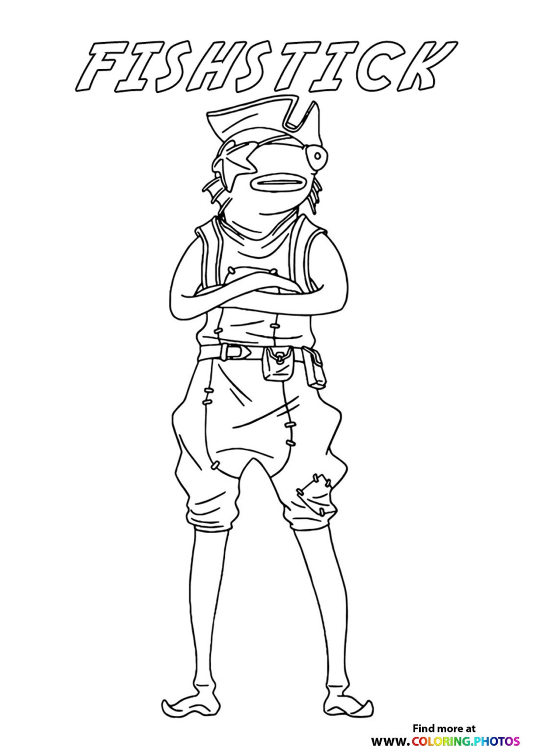 Pelly Fortnite Coloring Pages For Kids