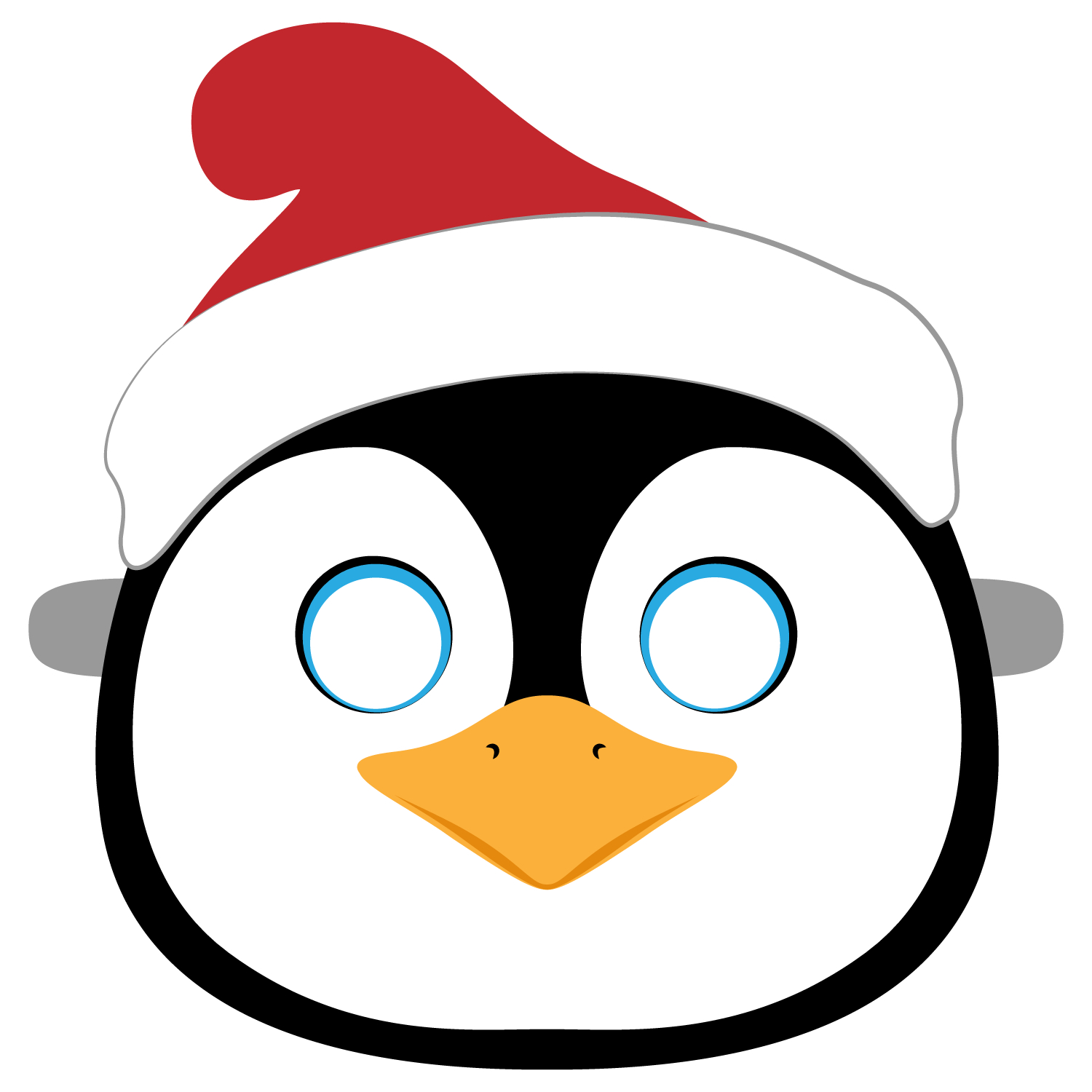 Penguin Template Coloring Pages Clipart Pictures And Crafts Free 
