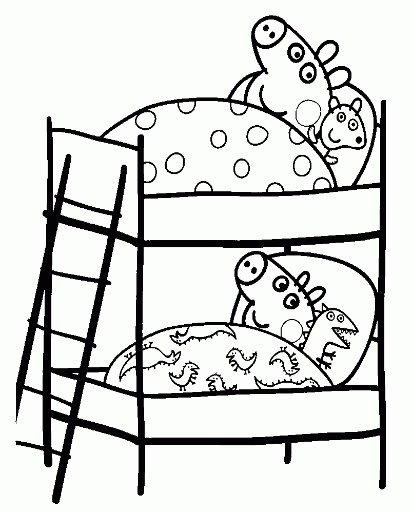Peppa Pig Coloring Pages Printable Coloring Pages FREE
