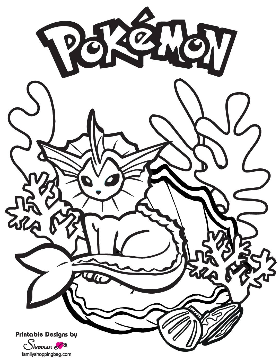Pokemon Coloring Page Coloring Home