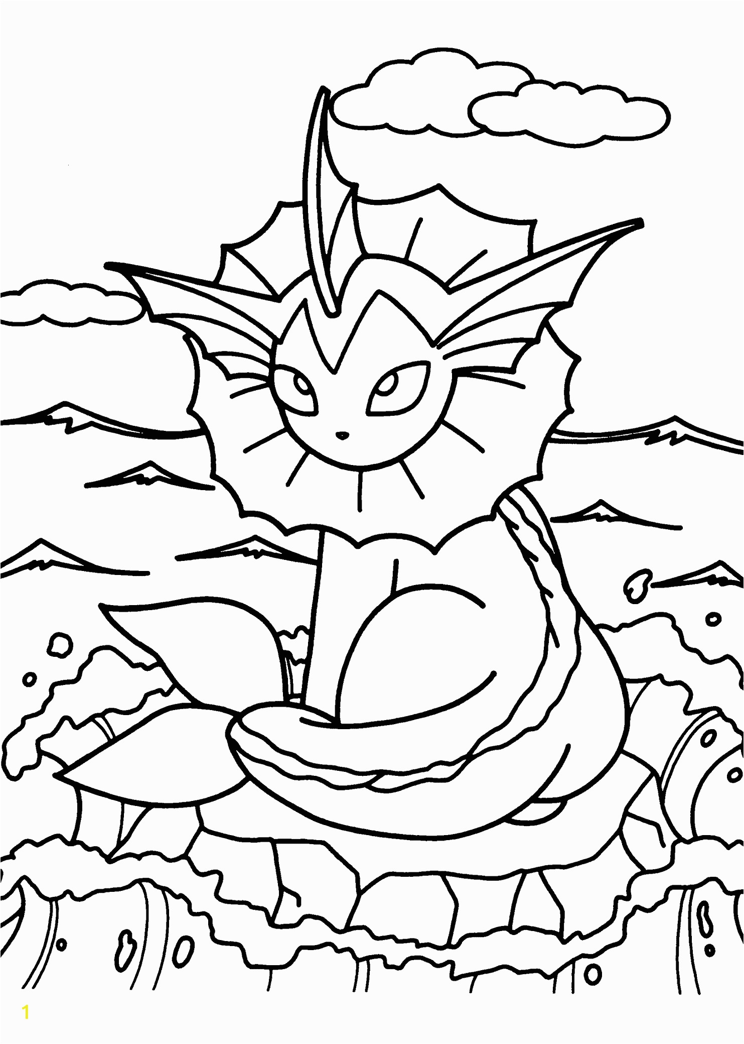 Pokemon Coloring Pages Printable Greninja Divyajanan