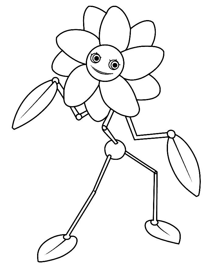 Poppy Playtime Coloring Pages Free Printable PDF 