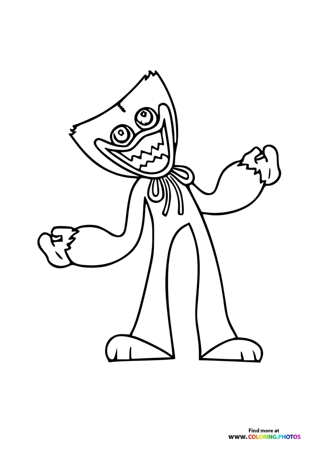 Print Huggy Wuggy Coloring Pages Coloring Pages