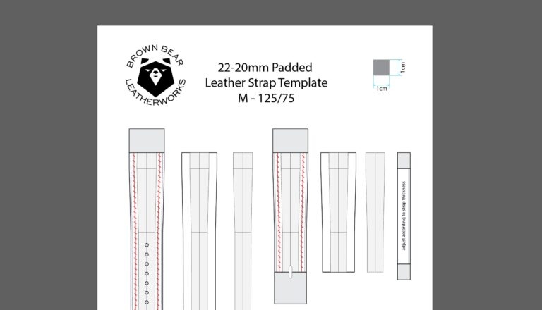 Printable Apple Watch Band Template Fillable Form 2024