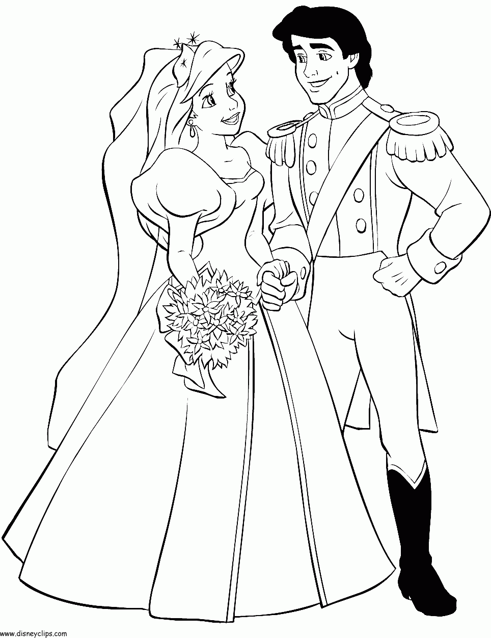 Printable Coloring Pages Little Mermaid Coloring Home