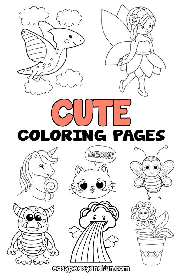 Printable Cute Coloring Pages Vrogue co