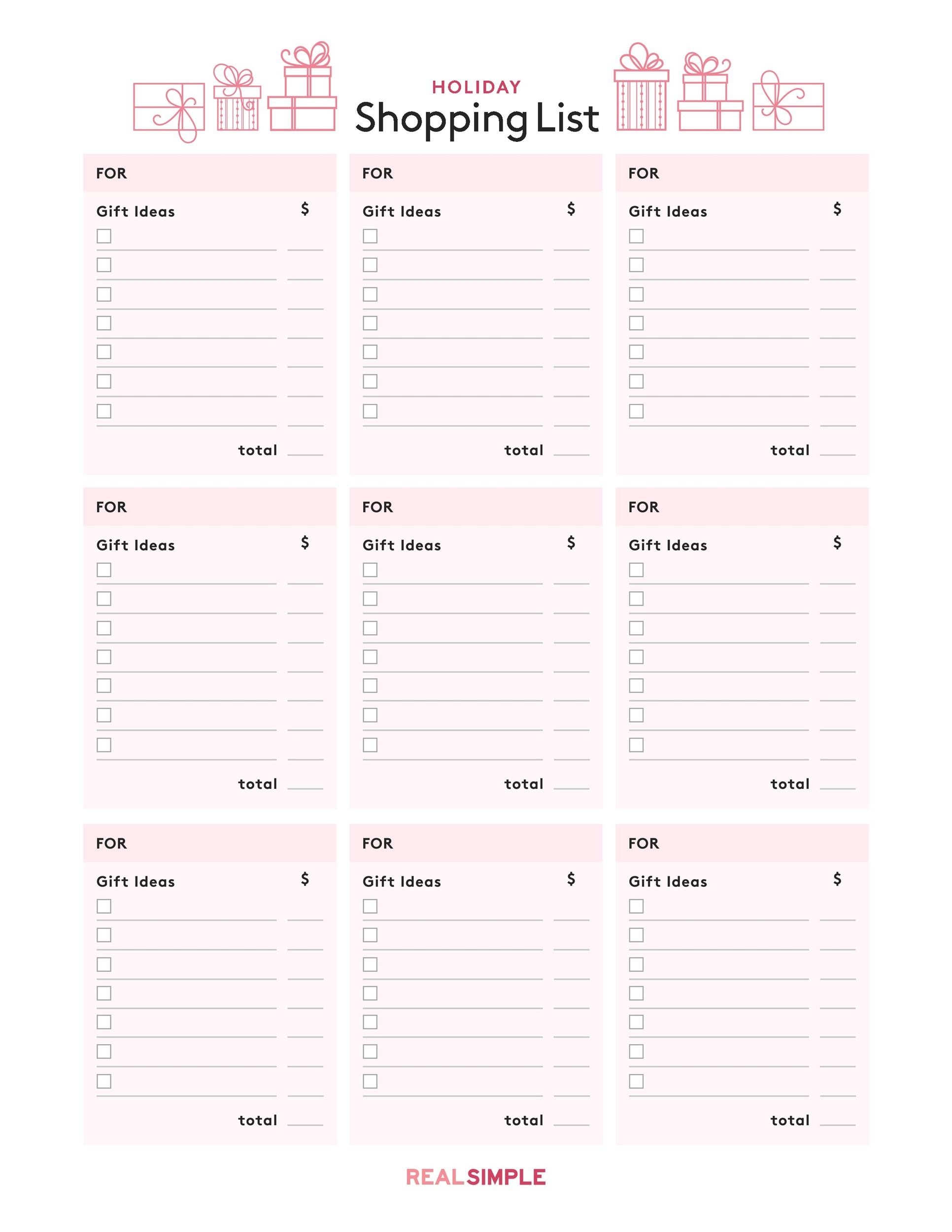 Printable Grocery List Template Free Printable Templates
