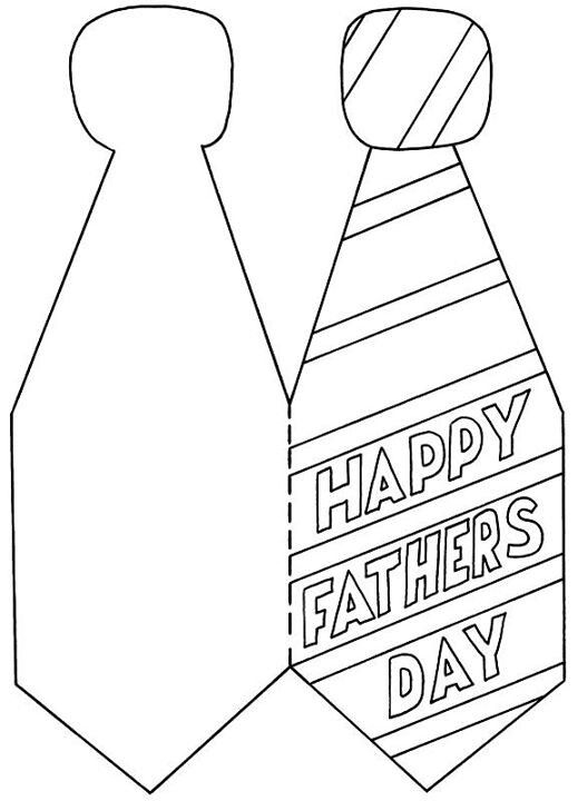 Printable Happy Fathers Day Template Printable Templates