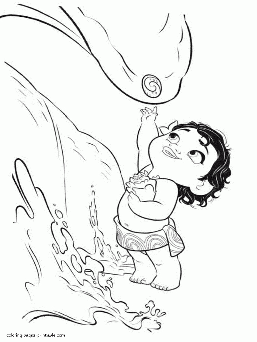 Printable Moana Coloring Pages COLORING PAGES PRINTABLE COM
