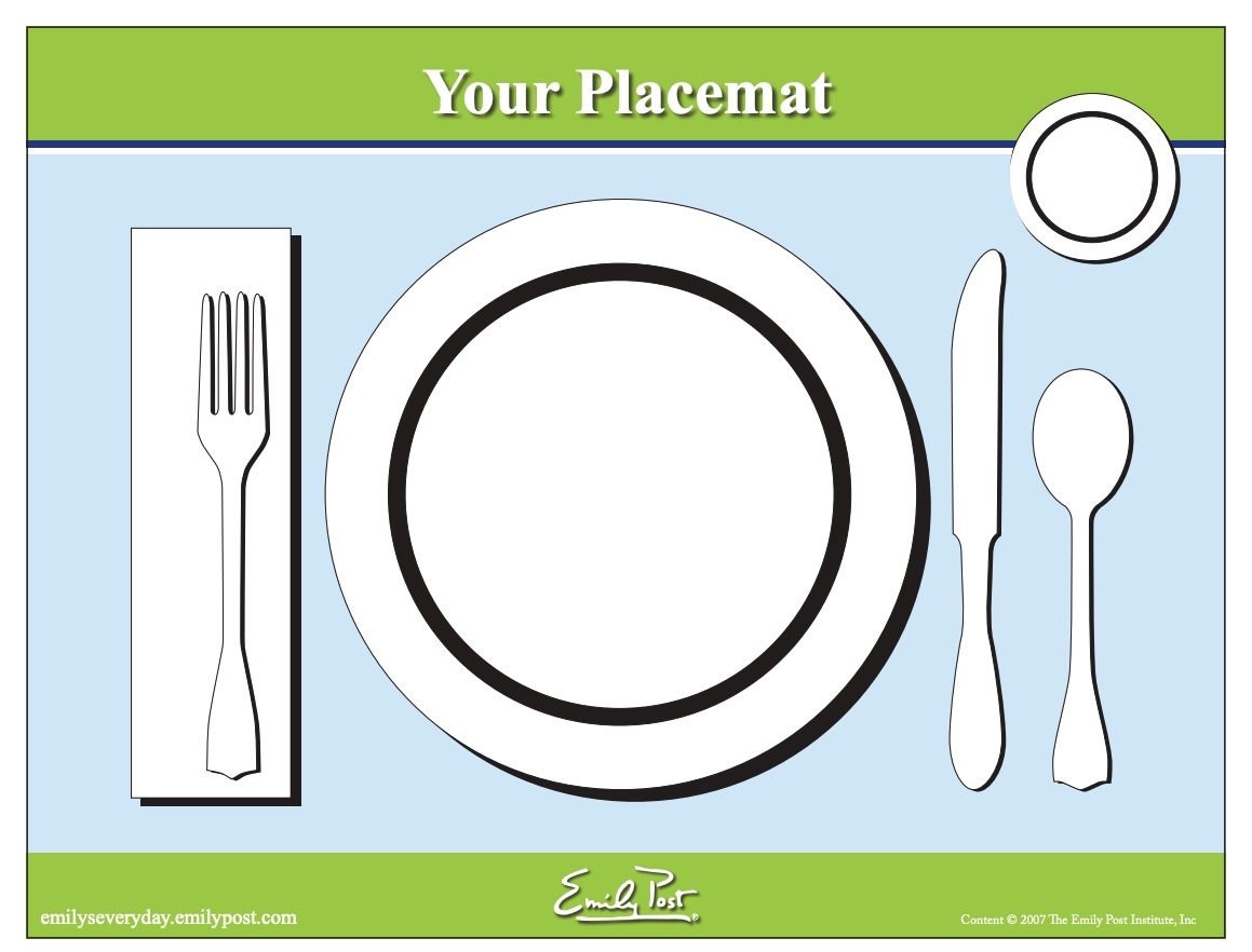 Printable Placemats Templates Printable Placemats Templates