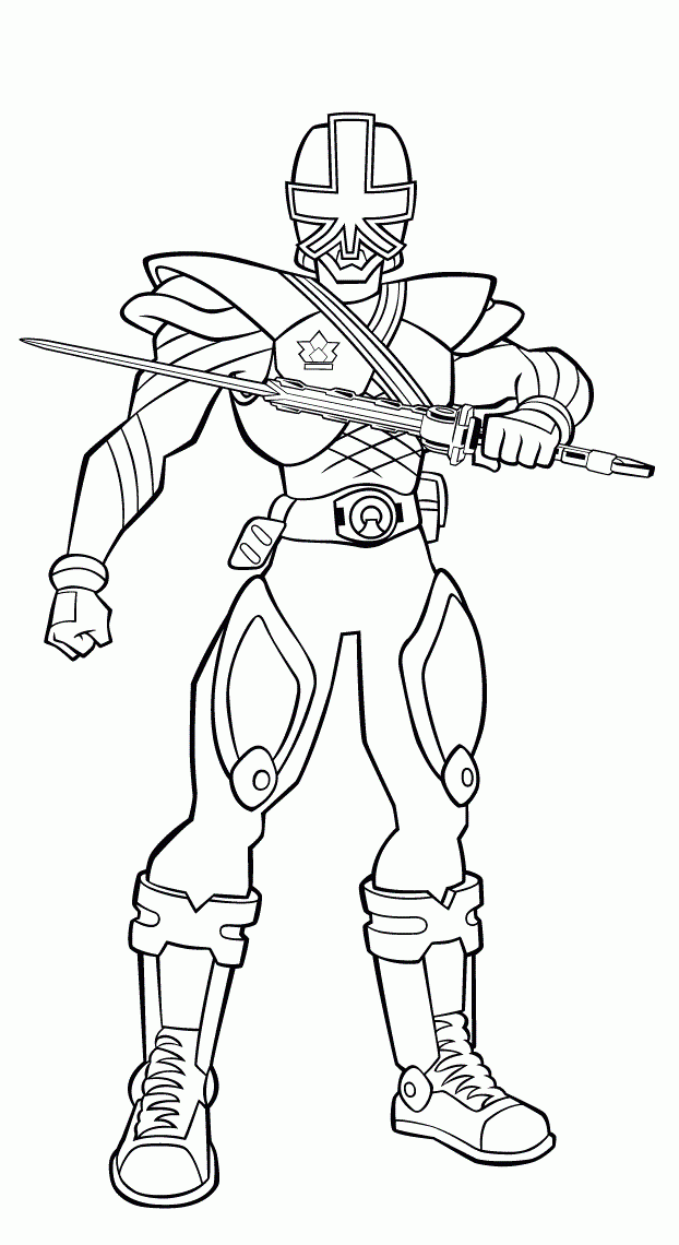 Printable Power Rangers Coloring Pages Coloring Home