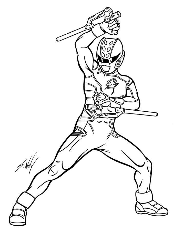 Printable Power Rangers Coloring Pages Coloring Home