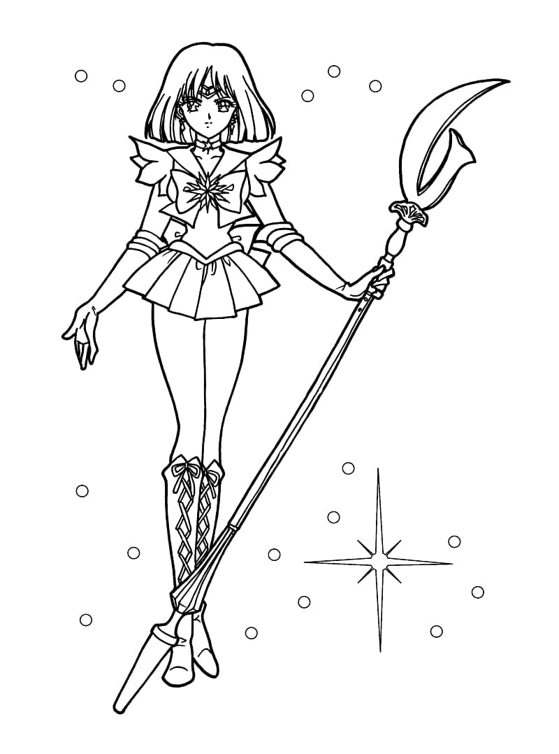Printable Sailor Moon Coloring Page Free Printable Coloring Pages For 