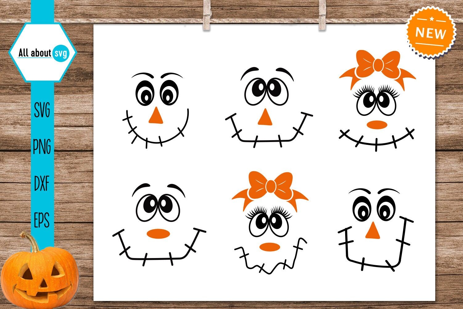 Printable Scarecrow Face Template Content Calendar Template