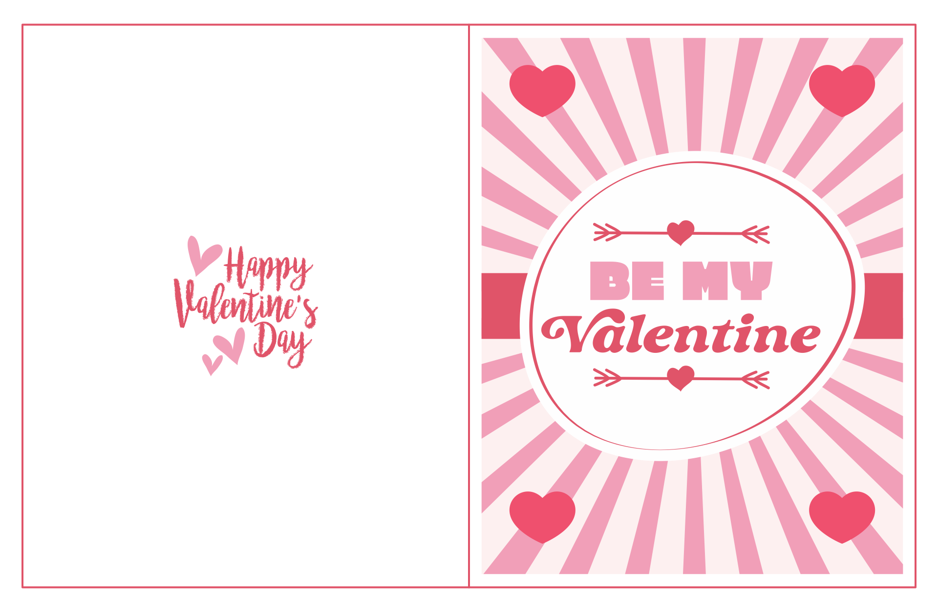 Printable Valentine Cards To Color Printable Card Free Valentine