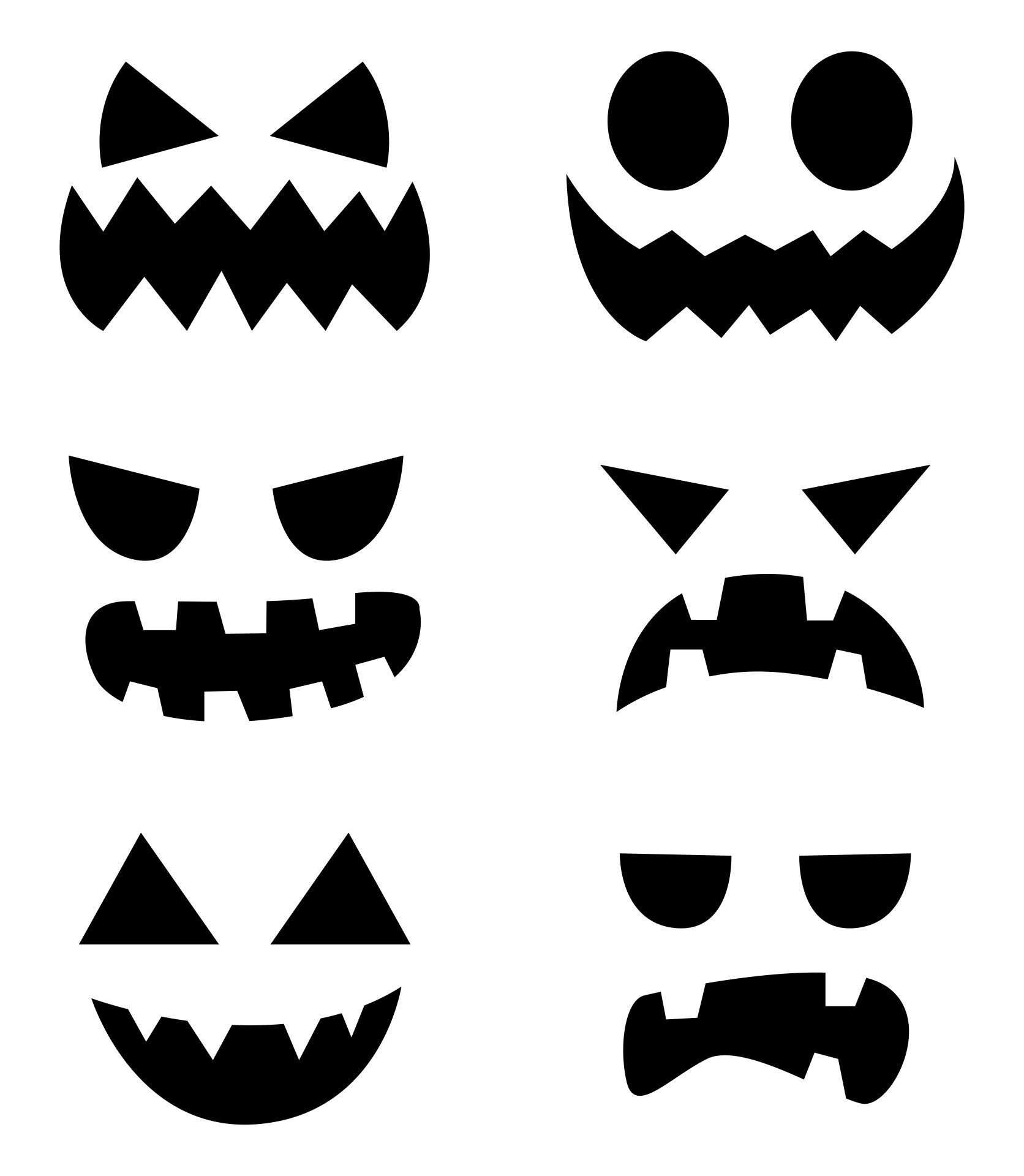 Pumpkin Pattern Free 20 Free PDF Printables Printablee Halloween