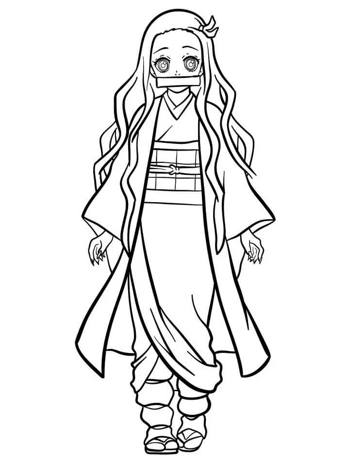 Rui Demon Slayer Coloring Page Free Printable Coloring Pages For Kids