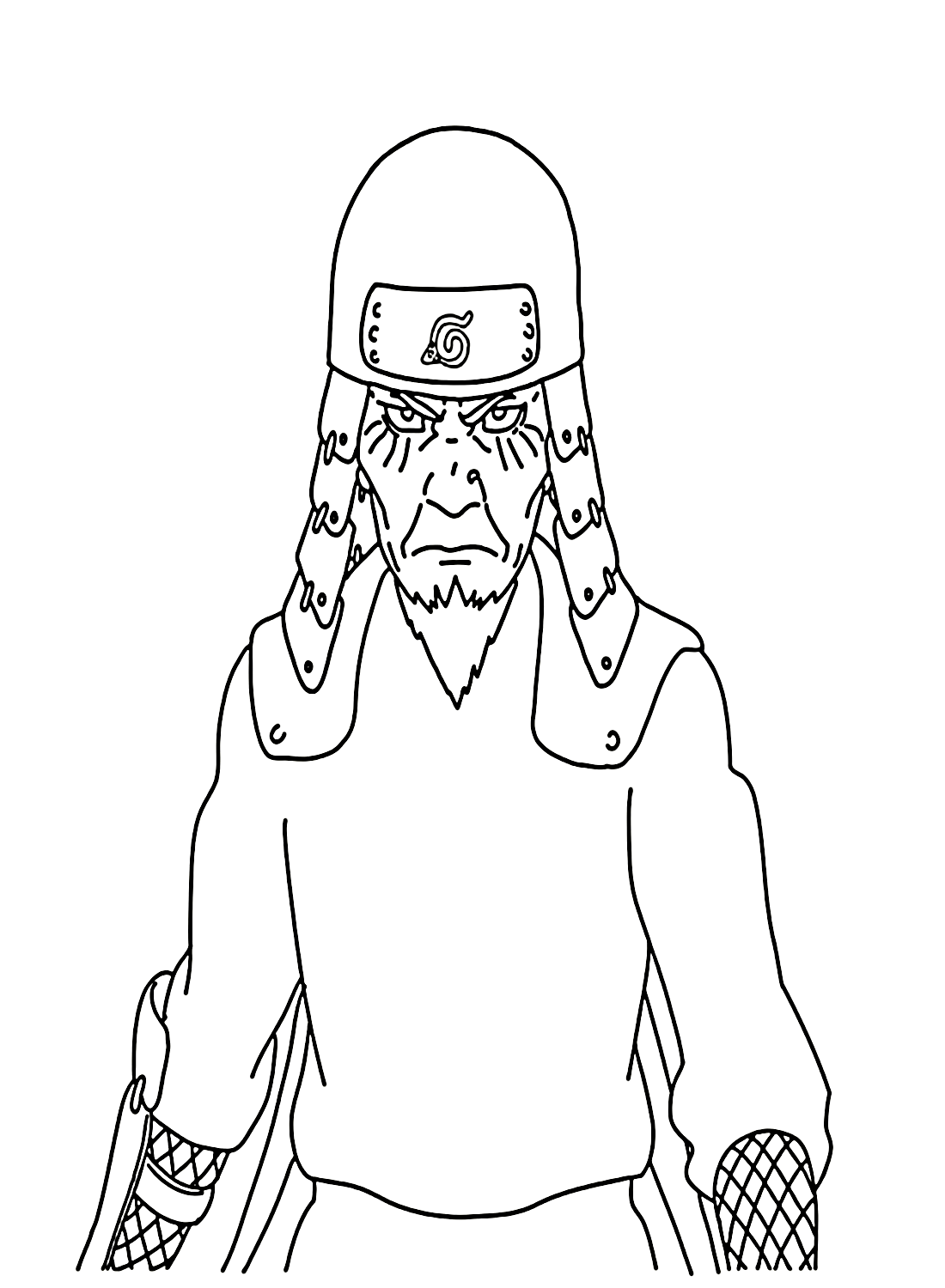 Sarutobi Hiruzen Color Pages Free Free Printable Coloring Pages