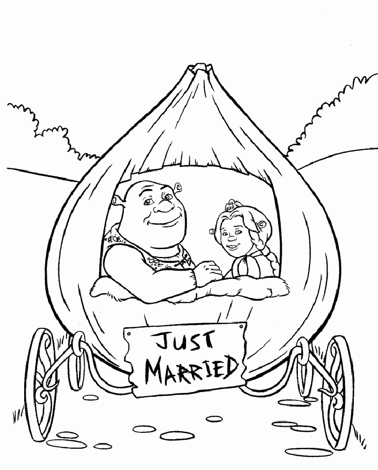 Shrek Printable Coloring Pages Coloring Home