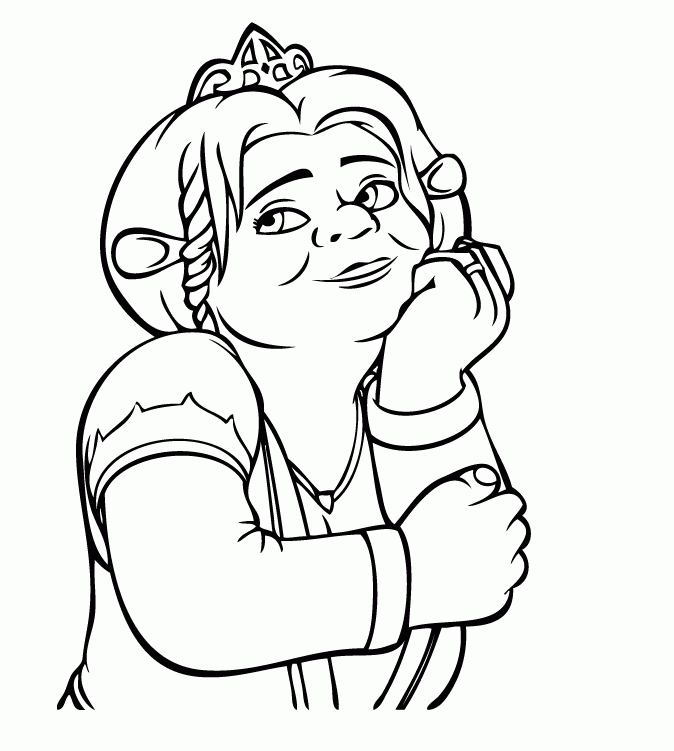 Shrek Printable Coloring Pages Coloring Home