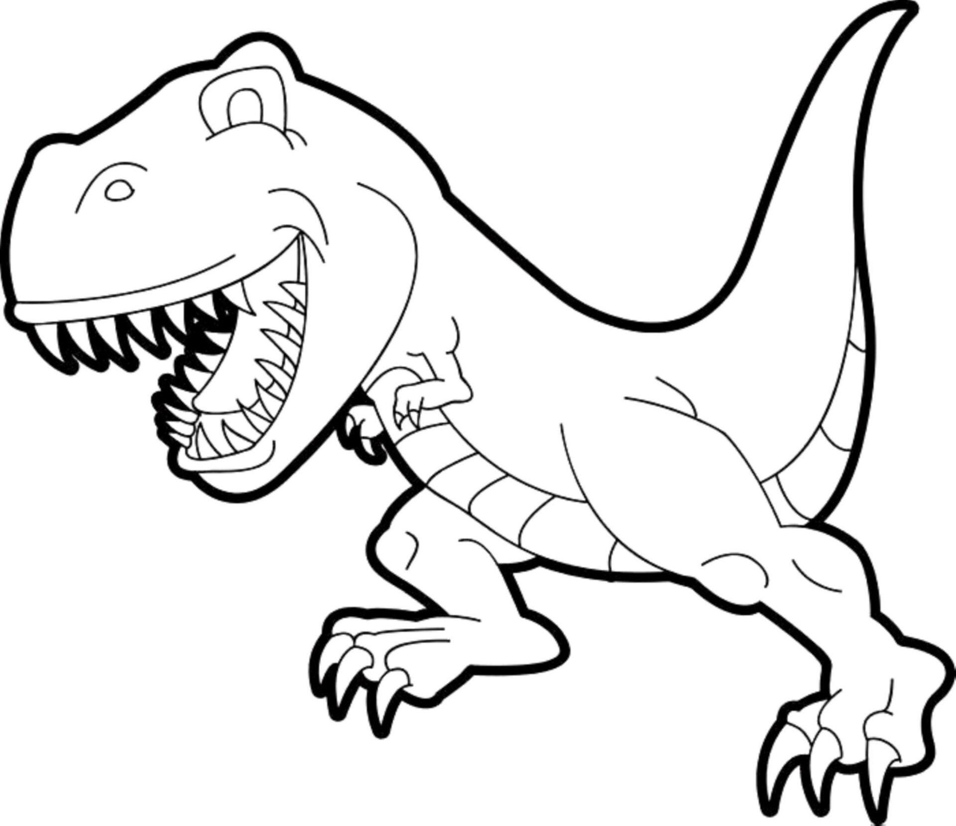 Smiling T Rex