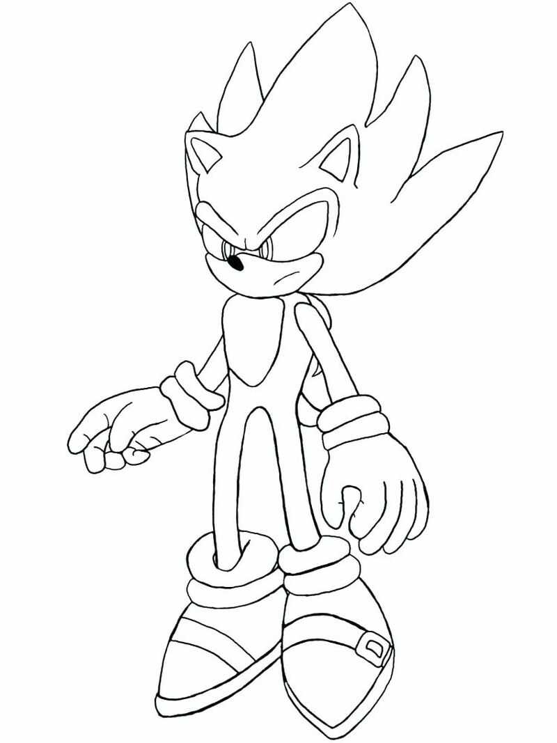 Sonic Driving Car Coloring Page Free Printable Coloring Pages For Kids