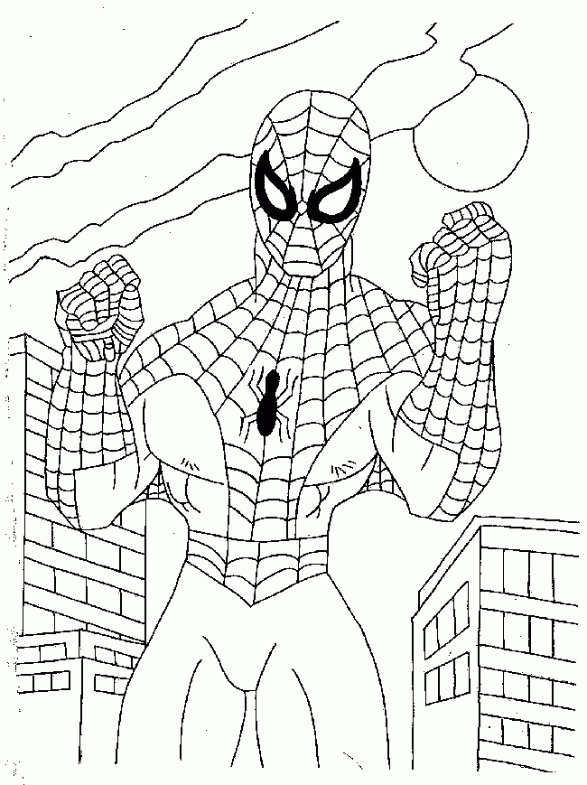Spiderman Coloring Pages Coloring Home