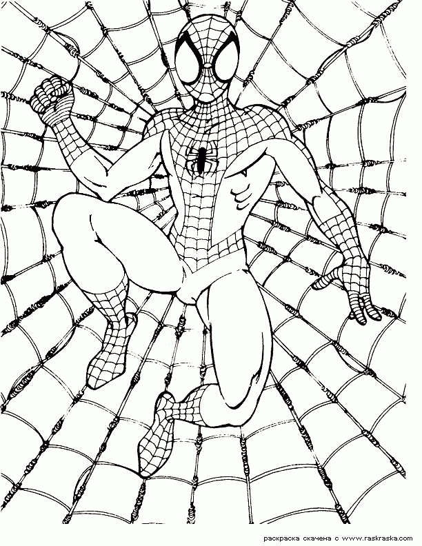 Spiderman Coloring Pages Pdf Coloring Home