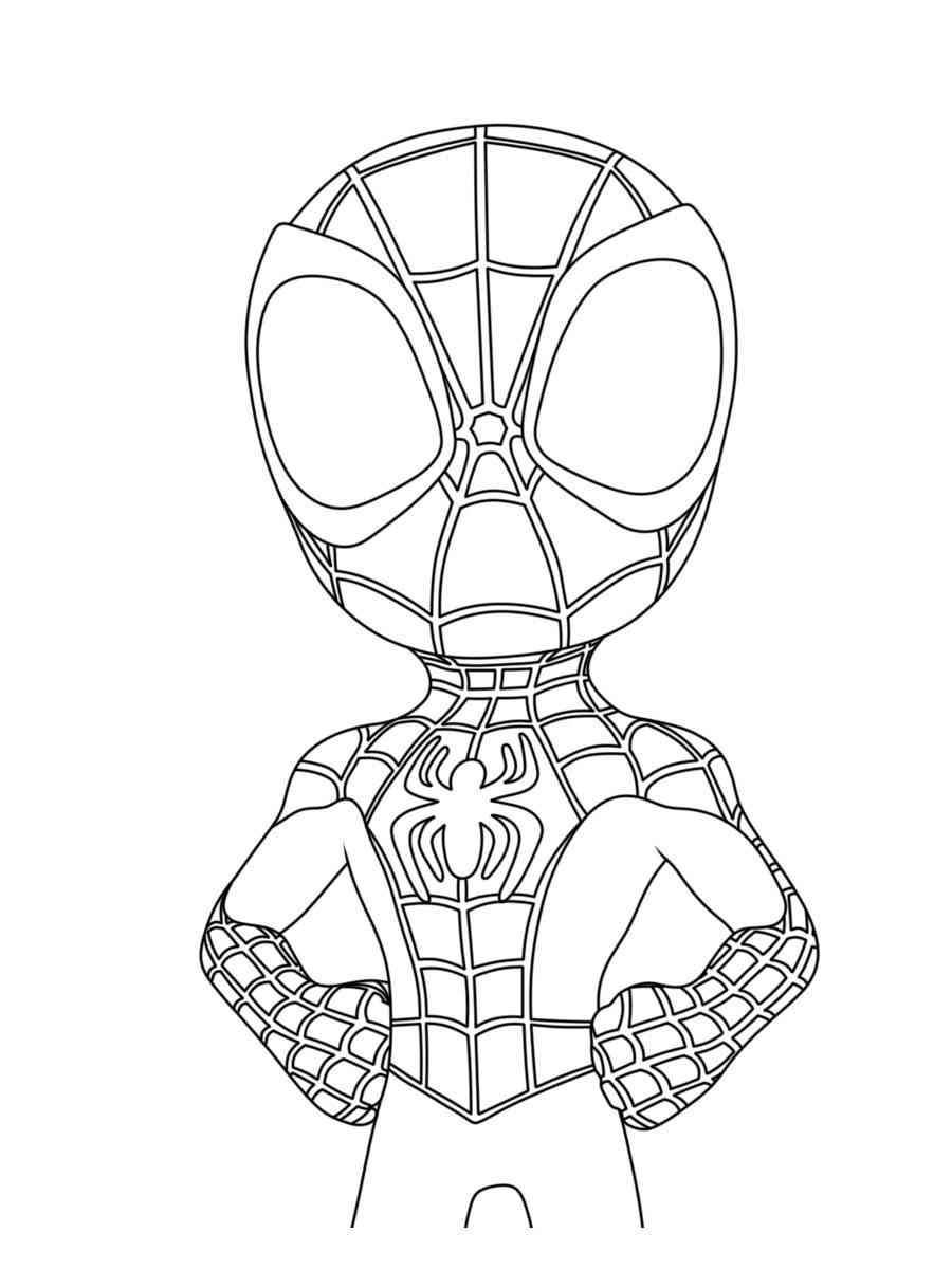 Spidey And His Amazing Friends Coloring Pages