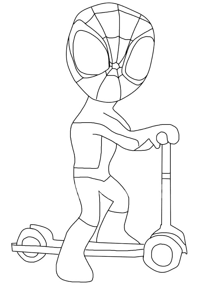 Spidey And His Amazing Friends Coloring Pages Coloring Home