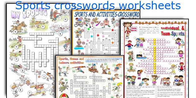 Sports Crosswords Worksheets