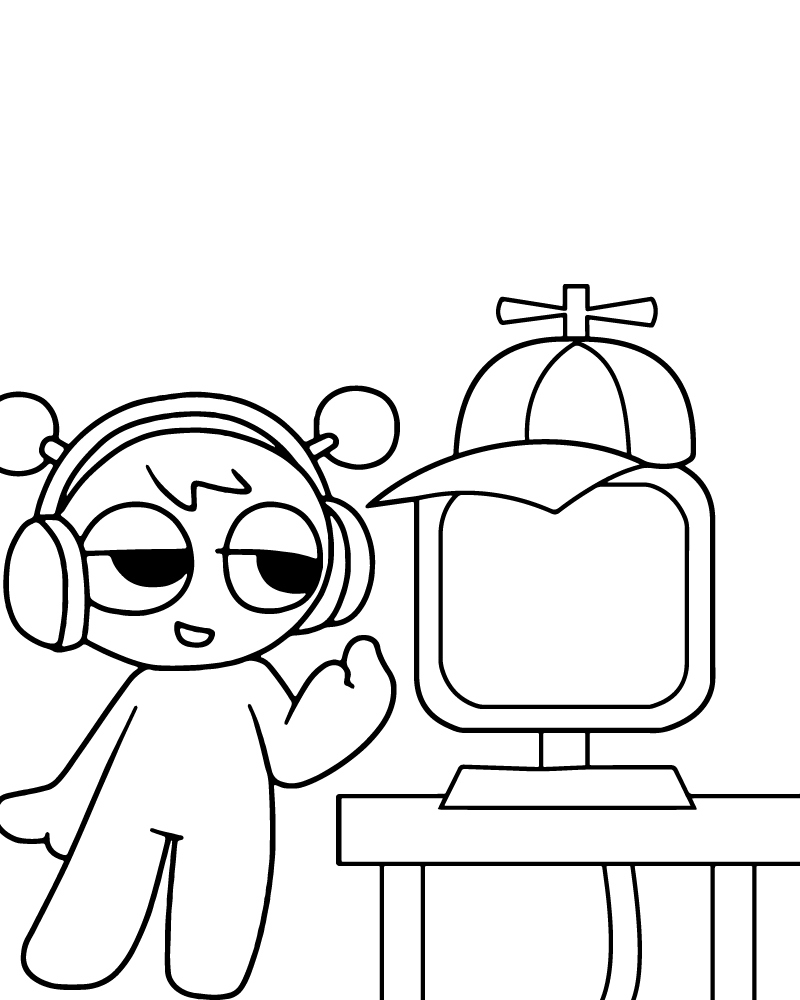 Sprunki Coloring Pages To Print