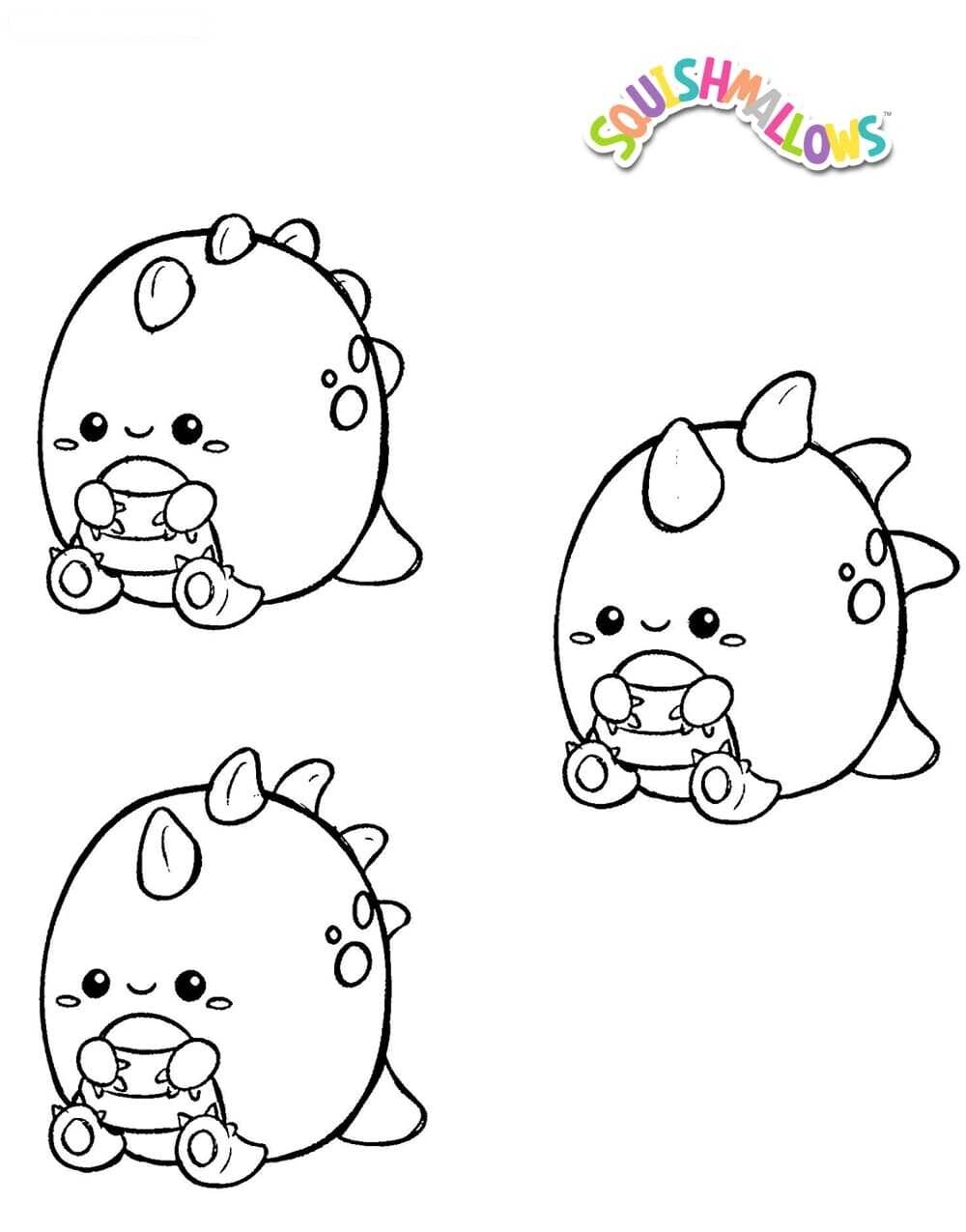 Squishmallows Coloring Pages Coloring Home