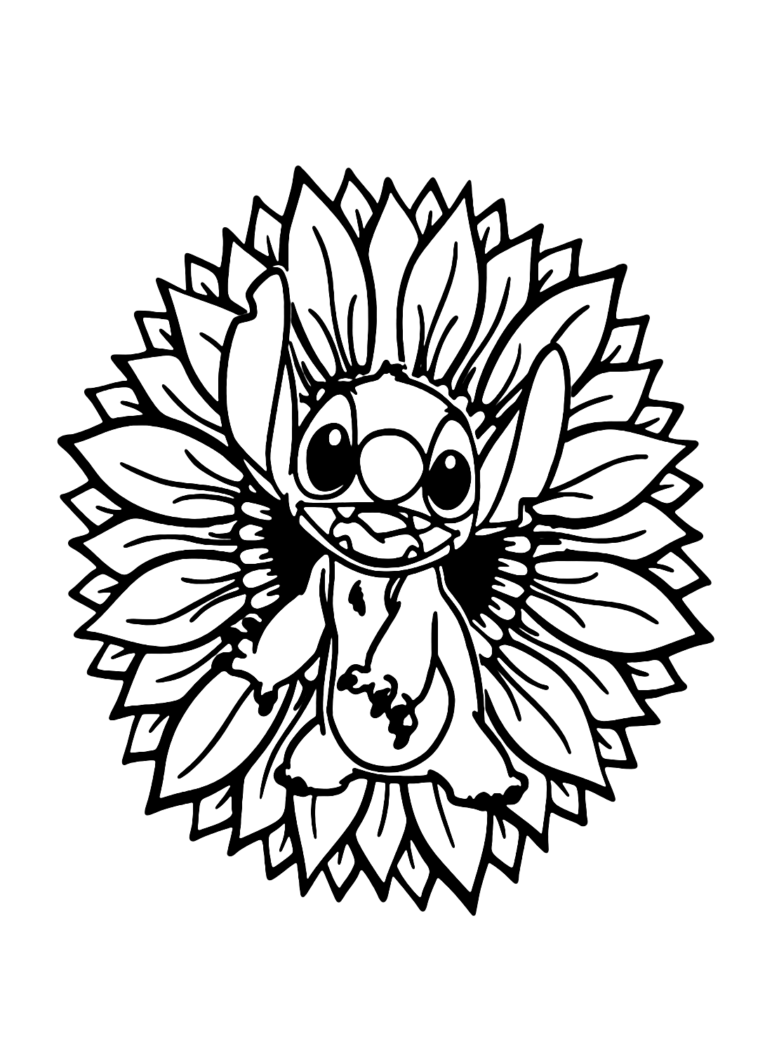 Stitch Christmas Coloring Pages Coloring Page Free Printable Coloring 