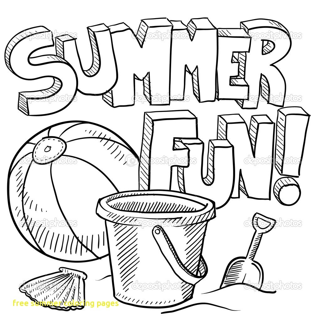 Summertime Coloring Pages At GetDrawings Free Download