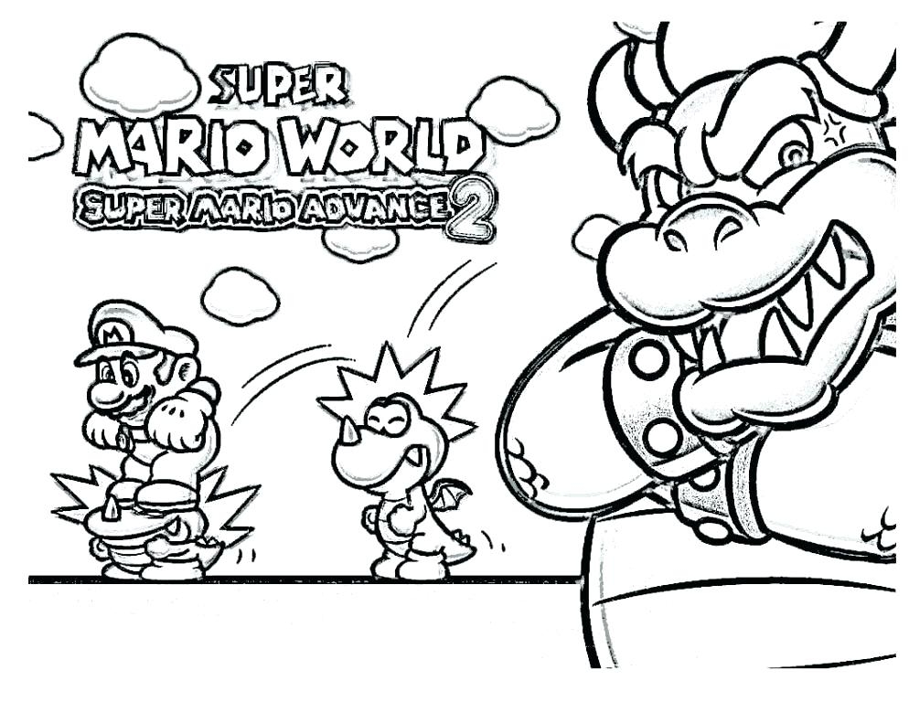Super Mario Characters Coloring Pages At GetColorings Free 