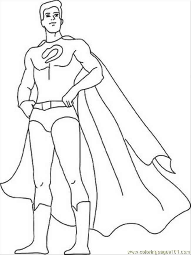 Superhero Coloring Printables
