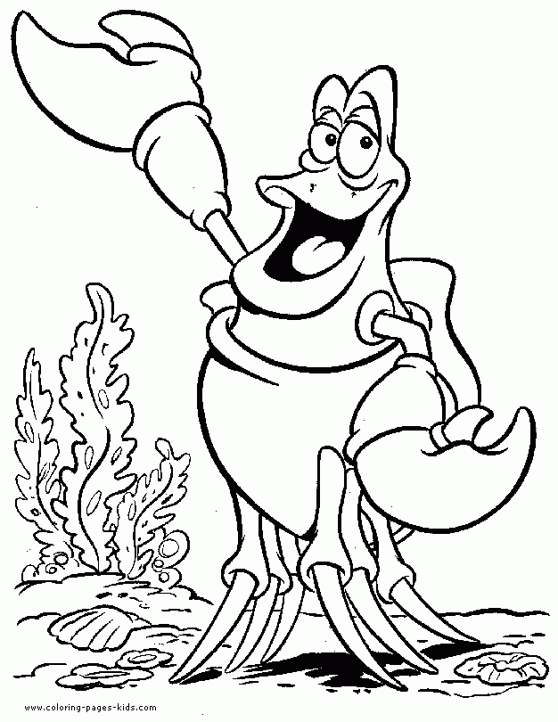 The Little Mermaid Coloring Pages Coloring Pages For Kids Disney 