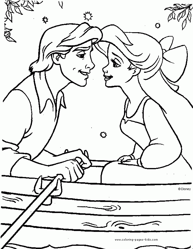 The Little Mermaid Coloring Pages Coloring Pages For Kids Disney 