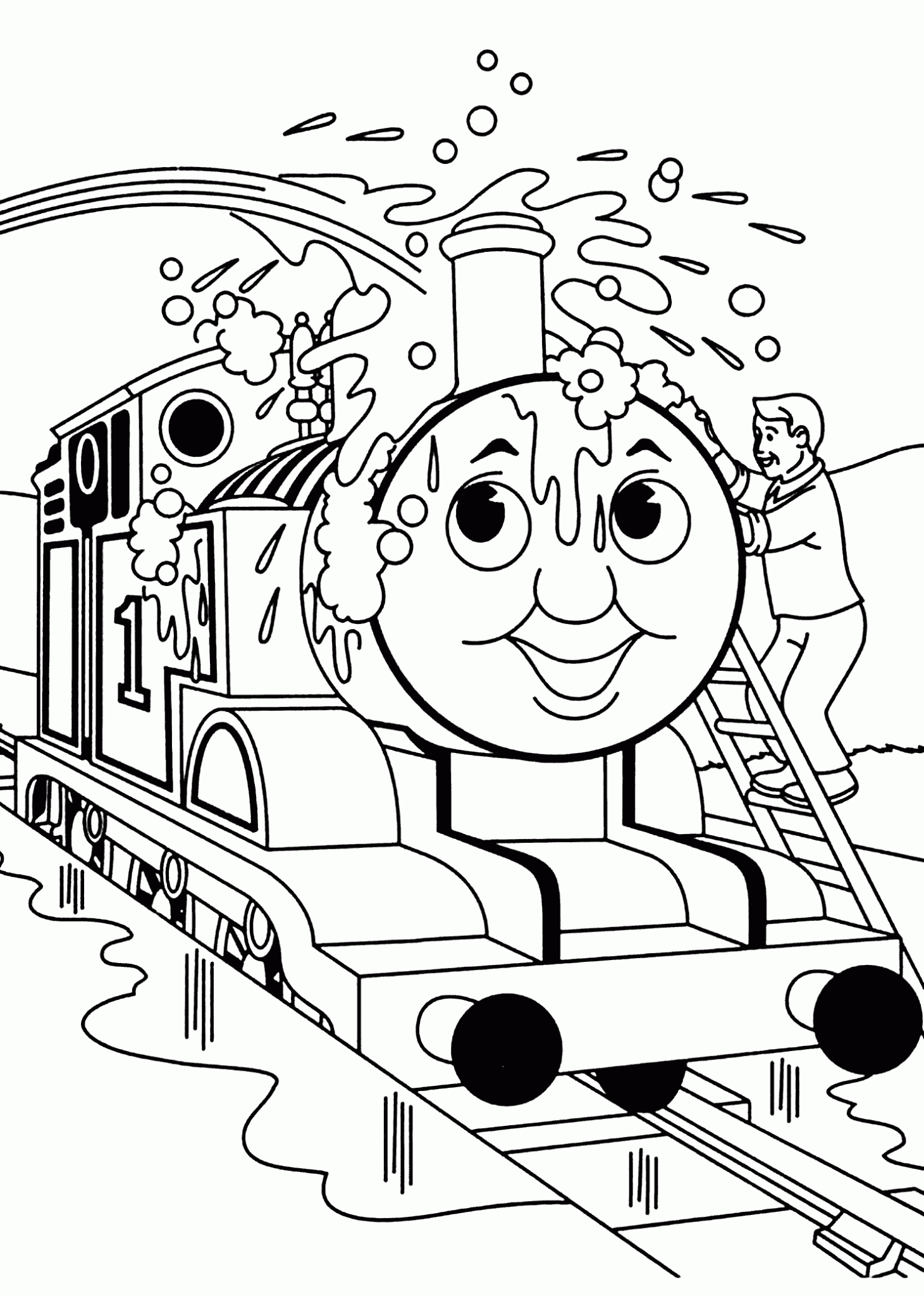 Thomas Coloring Pages Printable Coloring Pages FREE