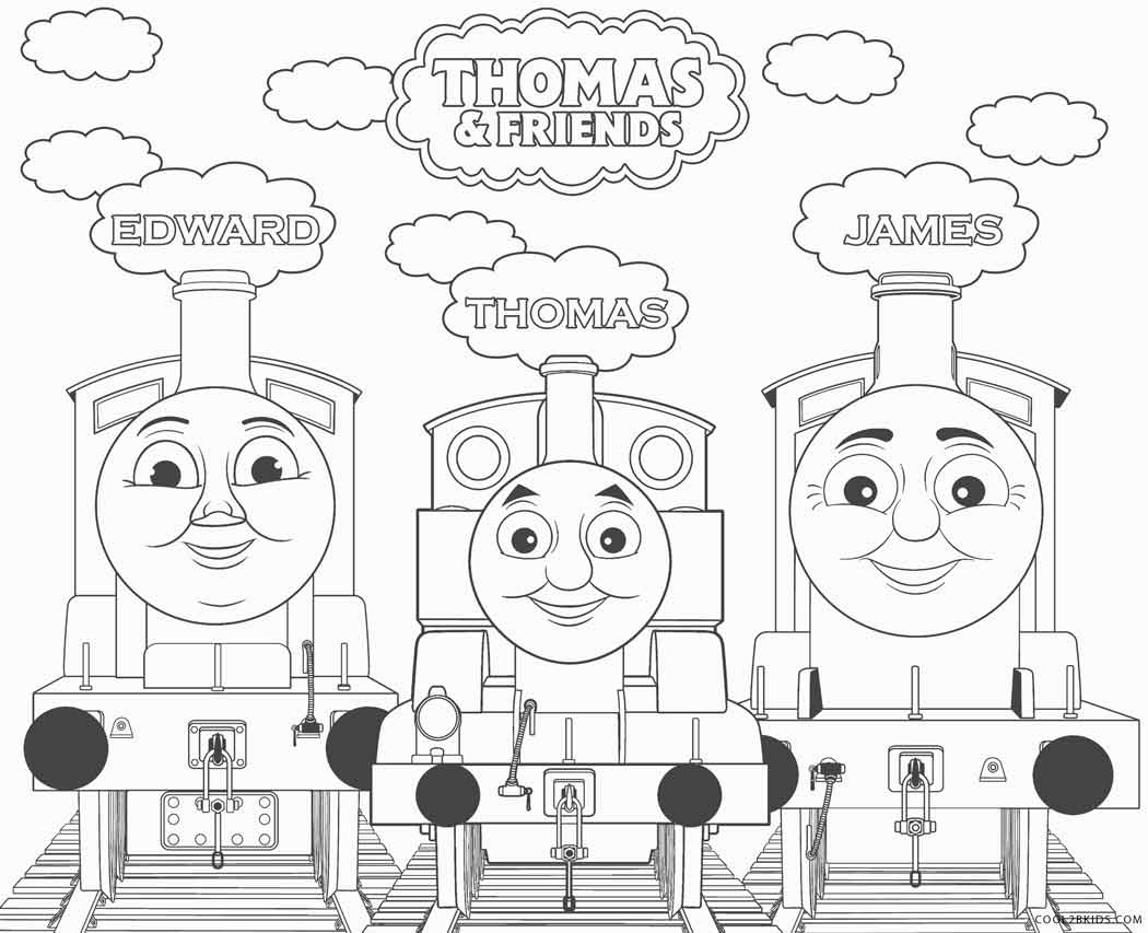 Thomas The Train Face Coloring Pages Coloring Pages