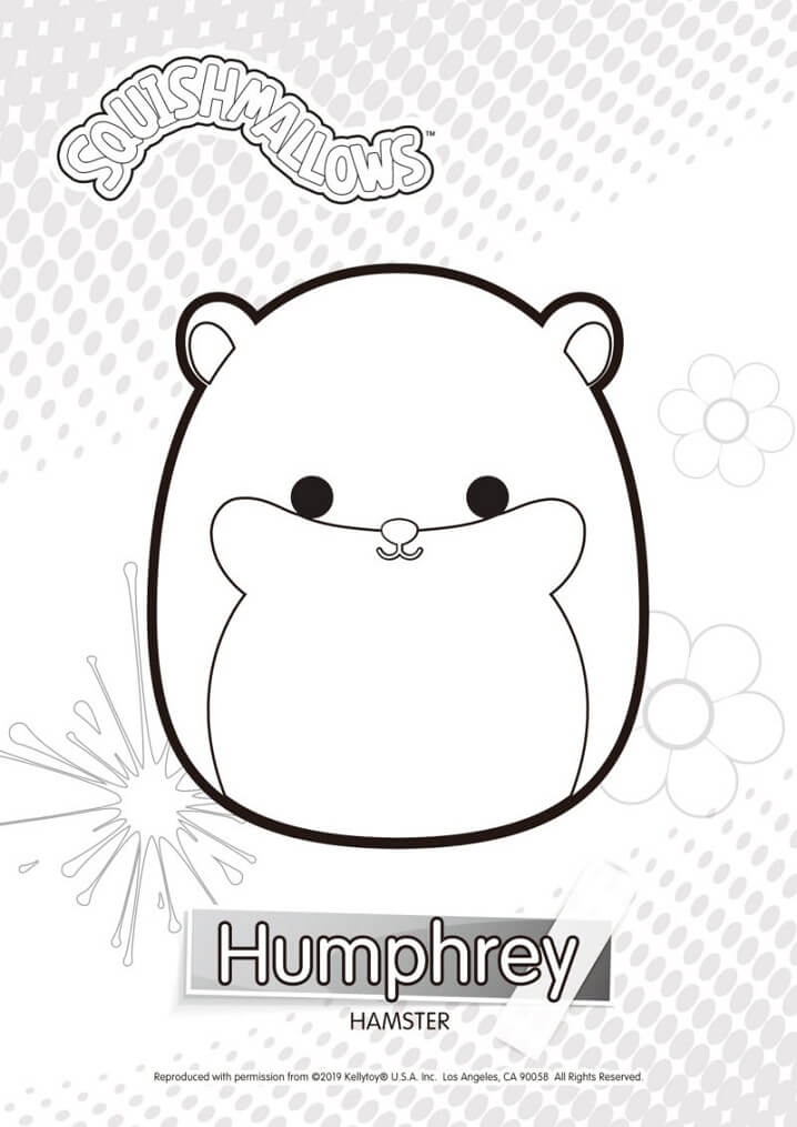 Tim Squishmallows Coloring Page Free Printable Coloring Pages For Kids