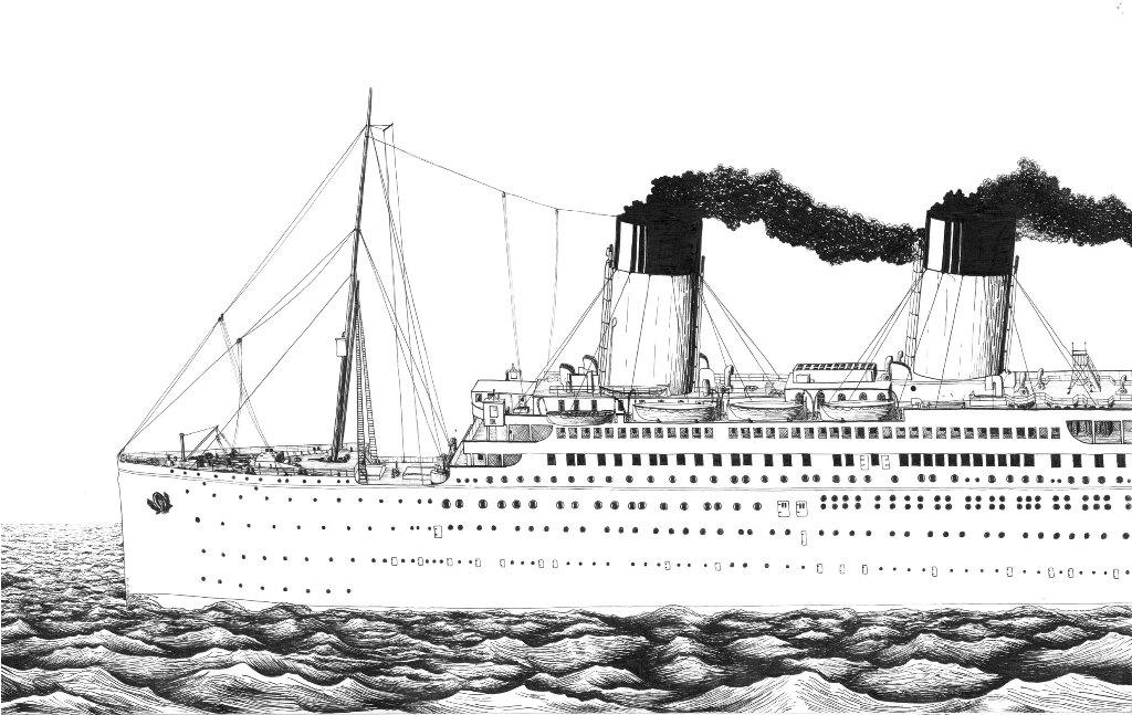 Titanic Coloring Pages To Print Coloring Home