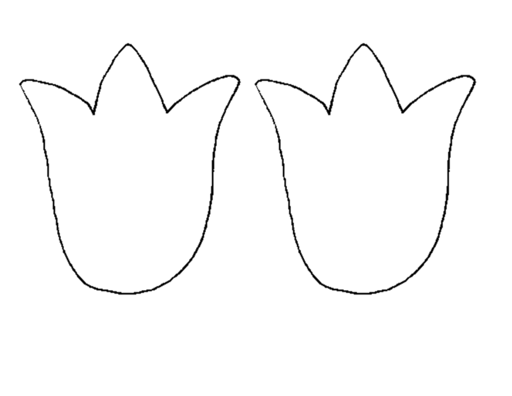 Tulip Template Free Printable Free Printable