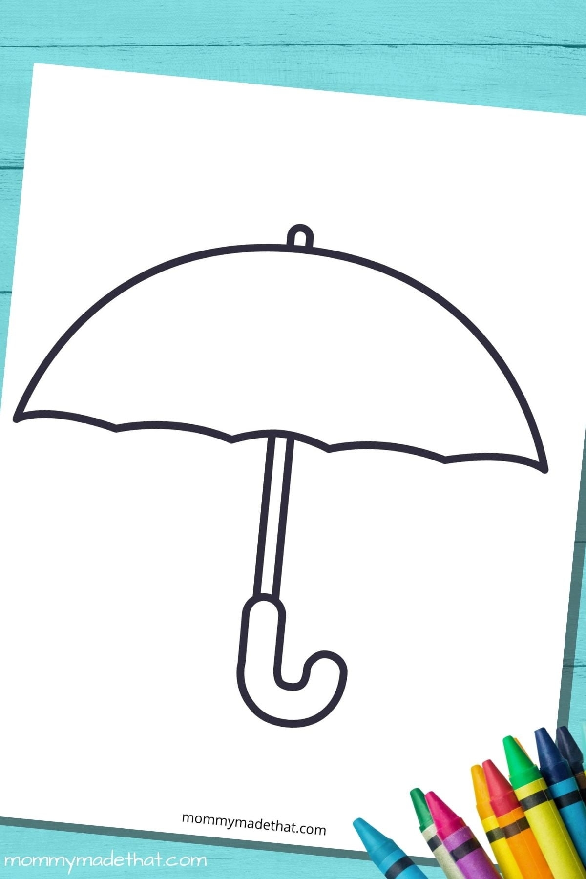Umbrella Template Free Printable Free Printable