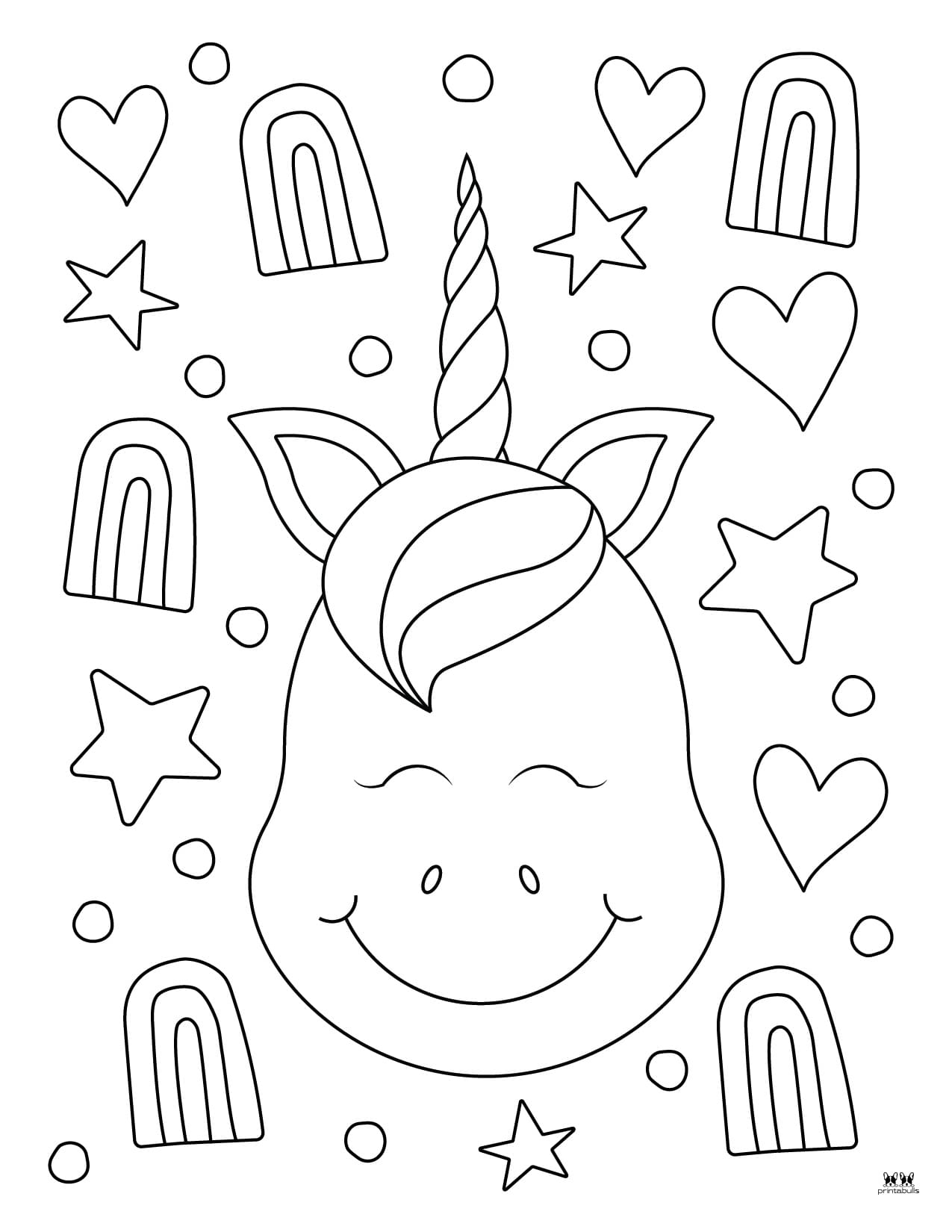 Unicorn Coloring Pages 150 FREE Coloring Pages Printabulls